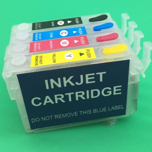 Refillable Cartridge With Chip For Epson Stylus T25 TX125 TX133 TX135 Inkjet Printer